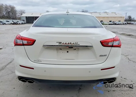 2018 Maserati Ghibli z USA, uszkodzony, nr VIN ZAM57XSA7J1295203